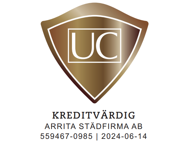 UC Kreditvärdig – Arrita StädFirma AB